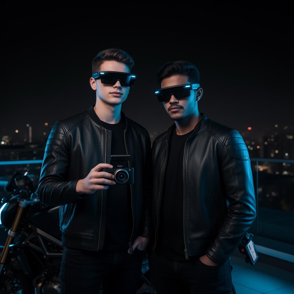 L'équipe INFLUCAM — créateurs et motards passionnés